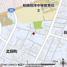 新潟県柏崎市北園町15-16周辺の地図