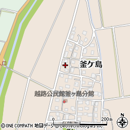 新潟県長岡市釜ケ島352周辺の地図