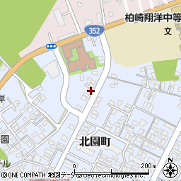 新潟県柏崎市北園町20-5周辺の地図