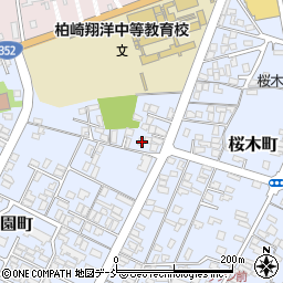 新潟県柏崎市北園町17-5周辺の地図