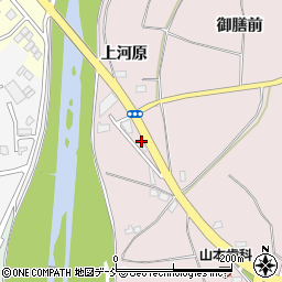 福島県郡山市田村町下行合上河原57周辺の地図