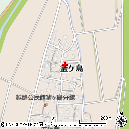 新潟県長岡市釜ケ島322周辺の地図