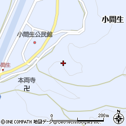 石川県能登町（鳳珠郡）小間生（カ）周辺の地図