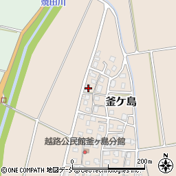 新潟県長岡市釜ケ島359周辺の地図