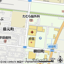 コメリパワー柏崎店周辺の地図