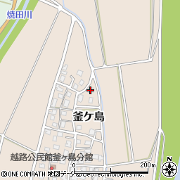 新潟県長岡市釜ケ島372周辺の地図