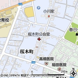 桜木町公会堂周辺の地図