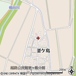 新潟県長岡市釜ケ島382周辺の地図