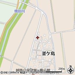 新潟県長岡市釜ケ島386周辺の地図