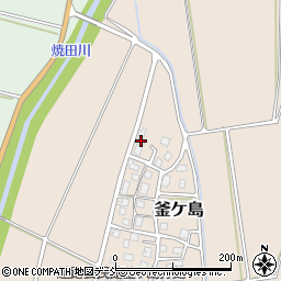 新潟県長岡市釜ケ島388周辺の地図