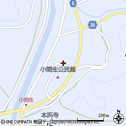 石川県鳳珠郡能登町小間生タ周辺の地図