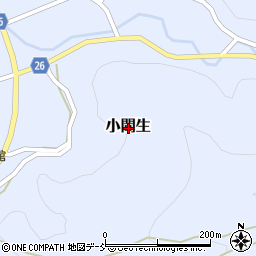 石川県鳳珠郡能登町小間生周辺の地図