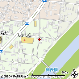赤城堂周辺の地図