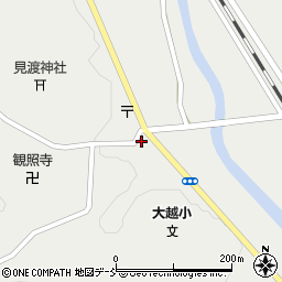 福島県田村市大越町上大越蟹沢1周辺の地図