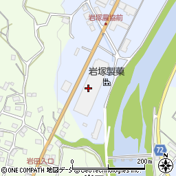 岩塚製菓株式会社　お客様相談室周辺の地図