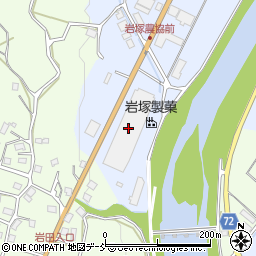岩塚製菓飯塚工場周辺の地図