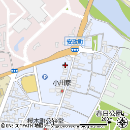 新潟県柏崎市桜木町24-57周辺の地図