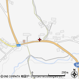 福島県田村市船引町門沢上田中1周辺の地図