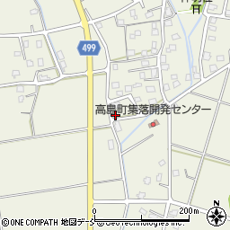 新潟県長岡市高島町402周辺の地図