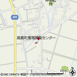 新潟県長岡市高島町354周辺の地図