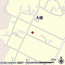 福島県郡山市大槻町大橋向山19周辺の地図