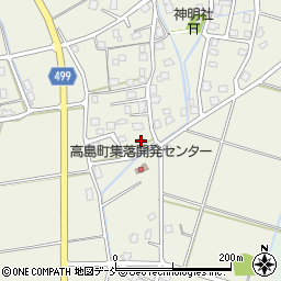 新潟県長岡市高島町389周辺の地図
