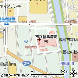 石川県輪島市山岸町は周辺の地図