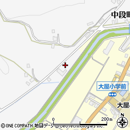 石川県輪島市中段町堂下周辺の地図