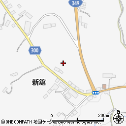 福島県田村市船引町門沢（新舘）周辺の地図