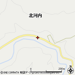 石川県鳳珠郡能登町北河内ヲ周辺の地図