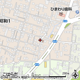 福島県郡山市昭和2丁目14-10周辺の地図