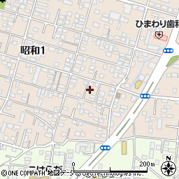 福島県郡山市昭和2丁目14-5周辺の地図