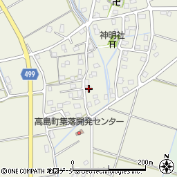 新潟県長岡市高島町452周辺の地図