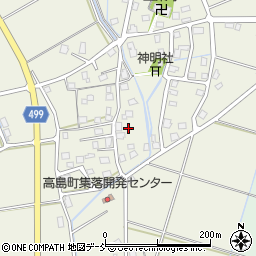 新潟県長岡市高島町451周辺の地図
