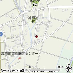 新潟県長岡市高島町617周辺の地図