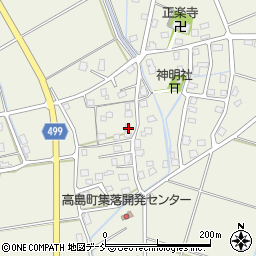 新潟県長岡市高島町444周辺の地図