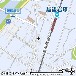 新潟県長岡市飯塚1140周辺の地図