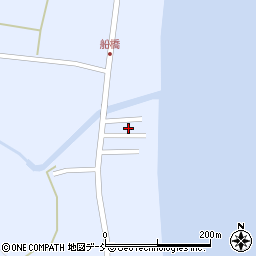 石川県珠洲市宝立町鵜島周辺の地図