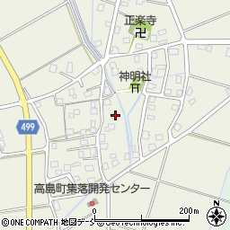 新潟県長岡市高島町449周辺の地図