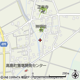 新潟県長岡市高島町628周辺の地図