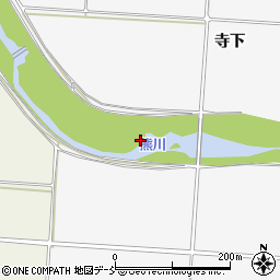 熊川周辺の地図