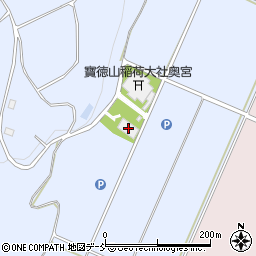 宝徳山稲荷大社周辺の地図