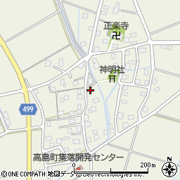 新潟県長岡市高島町448周辺の地図