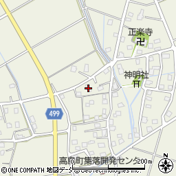 新潟県長岡市高島町437周辺の地図