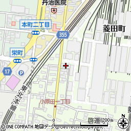 東日本旅客鉄道郡山総合車両センター周辺の地図