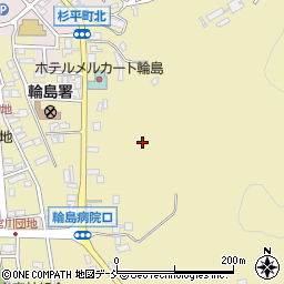 石川県輪島市杉平町（下山）周辺の地図