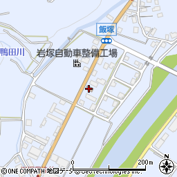 岩塚郵便局周辺の地図