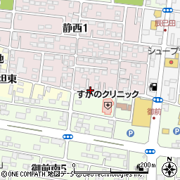 福島県郡山市静西1丁目97周辺の地図