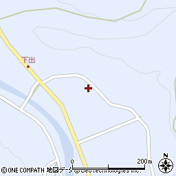 石川県鳳珠郡能登町小間生子周辺の地図