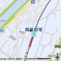 新潟県長岡市飯塚1118周辺の地図